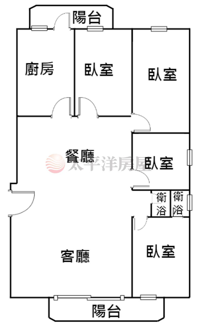 泰山買房賣屋公園旁方正大4房車,新北市泰山區明志路三段