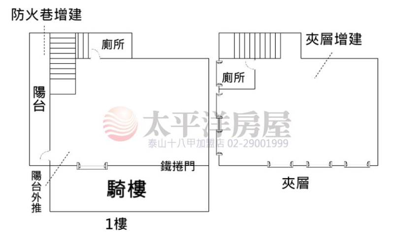 泰山買房賣屋十八甲稀有大店面,新北市泰山區仁愛路