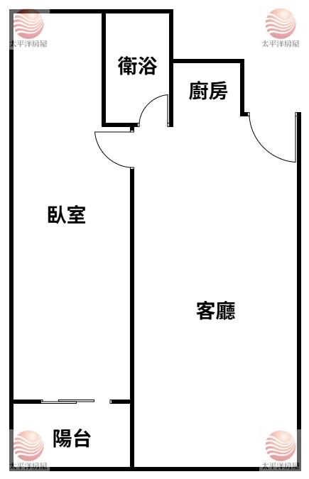 泰山買房賣屋好房東可租補1房1廳,新北市泰山區明志路一段