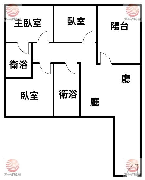 泰山買房賣屋全新屋齡美3房,新北市泰山區信華三街
