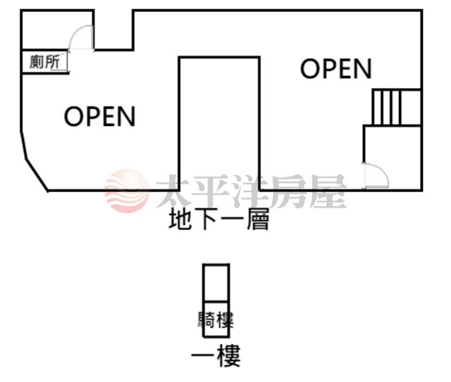 泰山買房賣屋麥當勞旁多用途地下室,新北市泰山區明志路三段