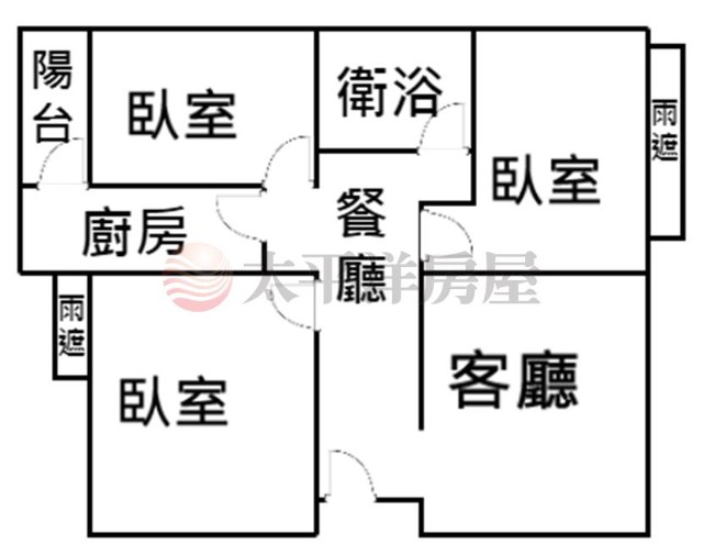 泰山買房賣屋18甲華納三房車,新北市泰山區仁義路