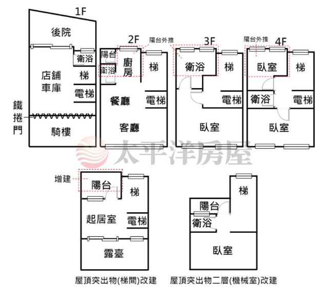 泰山買房賣屋泰山唯一新屋齡電梯店面透天,新北市泰山區泰林路二段