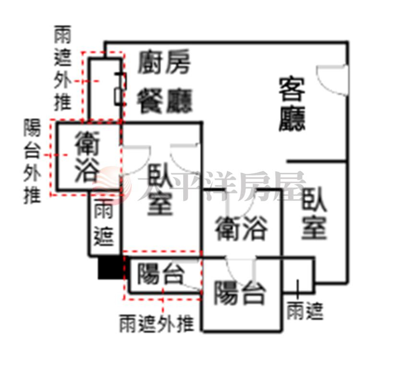 五股買房賣屋面101景觀兩房車,新北市五股區成泰路一段