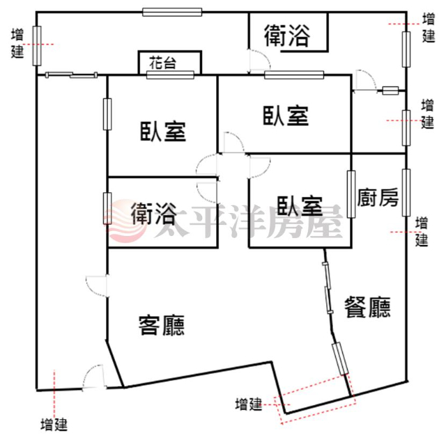 泰山買房賣屋捷運庭園超大1樓,新北市泰山區明志路三段