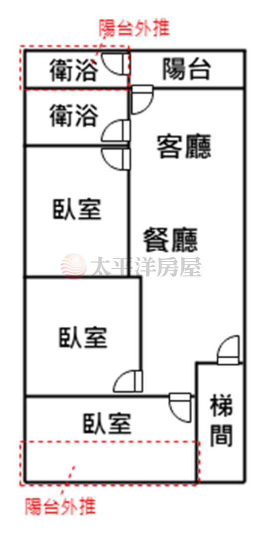 ☀泰山買房賣屋溫馨邊間二樓公寓,新北市泰山區半山雅