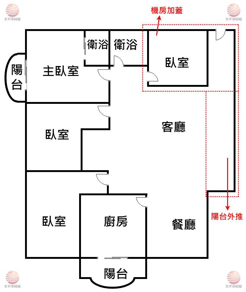 泰山買房賣屋18甲優質4房双車,新北市泰山區仁德路