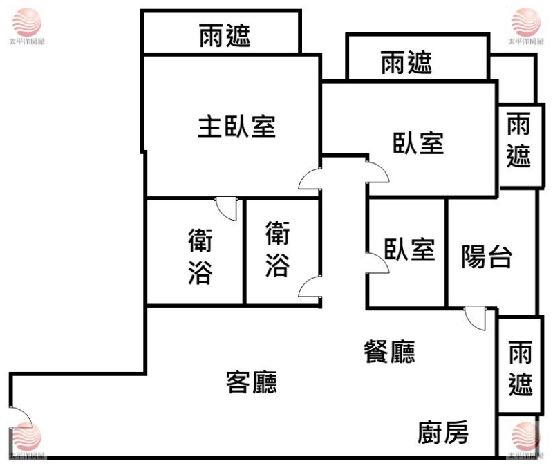五股買房賣屋洲子洋精美三房車,新北市五股區新城六路