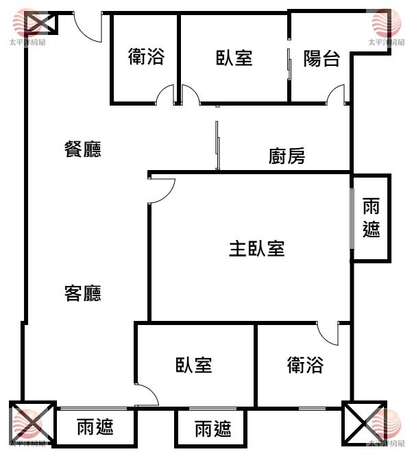 五股買房賣屋全聯旁蘇黎市採光美大3房車,新北市五股區芳洲八路