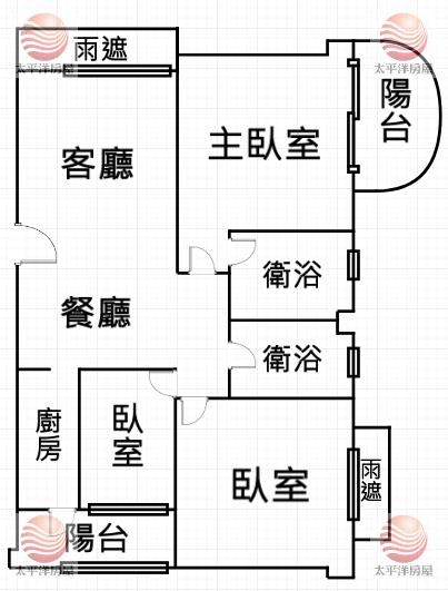 五股買房賣屋世界之星採光方正三房車,新北市五股區新城八路