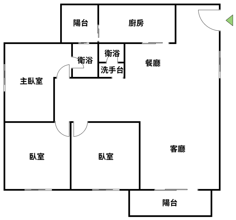 五股買房賣屋方正採光高CP三房車,新北市五股區六合街