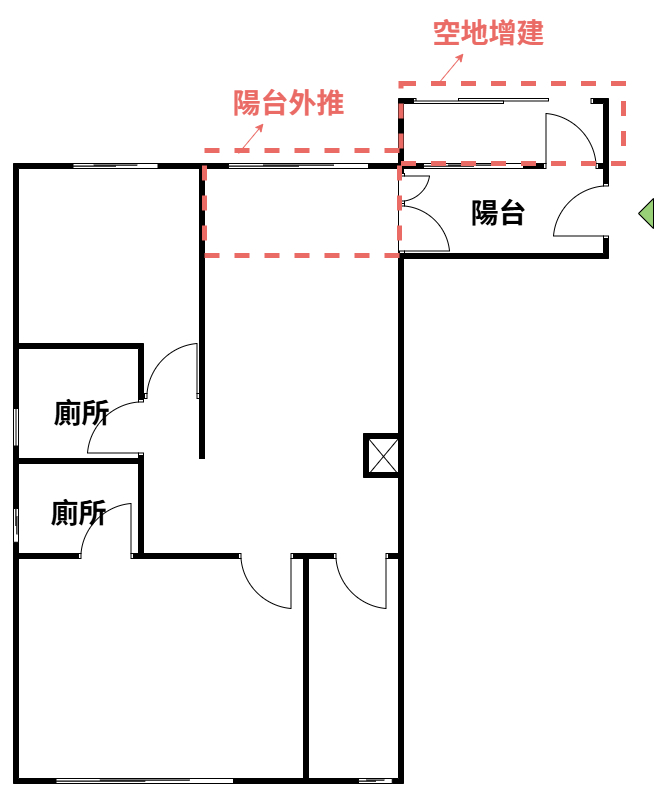 泰山買房賣屋龍門電梯華廈一樓,新北市泰山區明志路三段