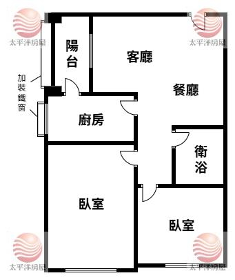 泰山買房賣屋溫馨華廈兩房,新北市泰山區泰林路二段