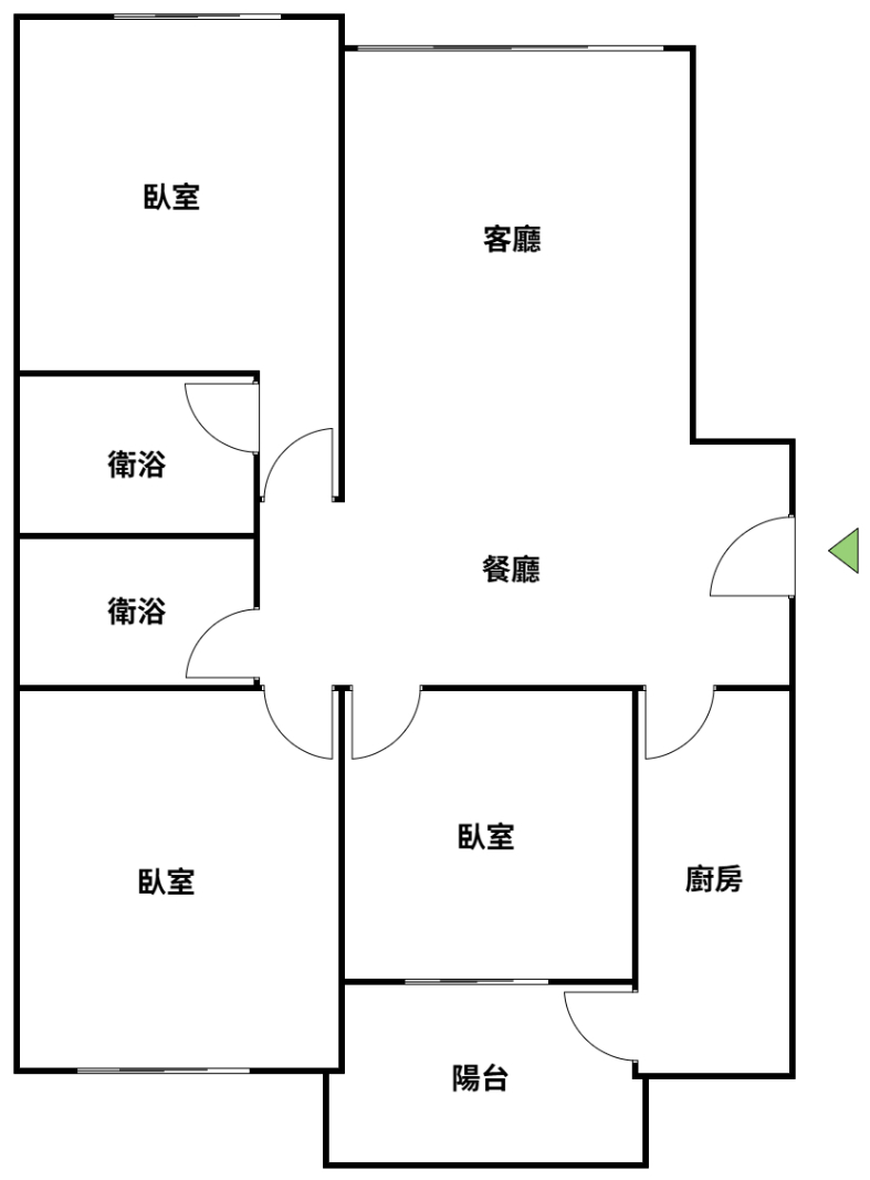 泰山買房賣屋公園賞公園無限棟距三房車,新北市泰山區仁愛路