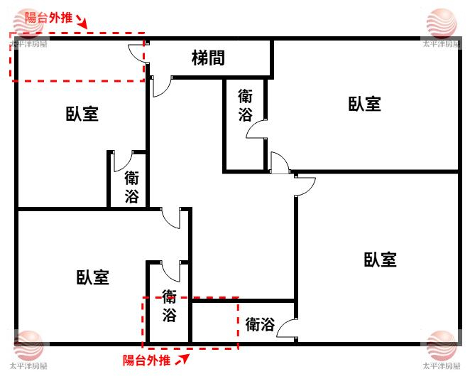 泰山買房賣屋置產好收租4套房,新北市泰山區漢口街