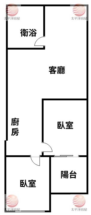 五股買房賣屋次頂樓小資精美兩房車,新北市五股區成洲七路