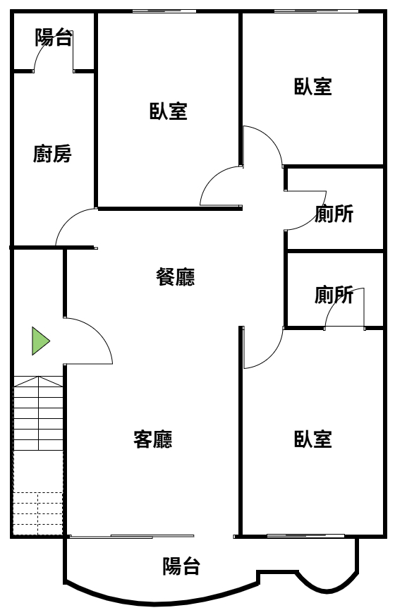 泰山買房賣屋碧瑤幽靜大3房車,新北市泰山區辭修路