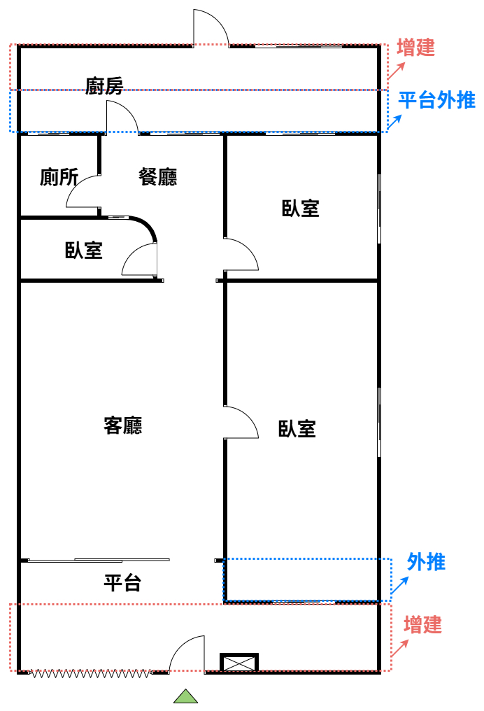 泰山買房賣屋活巷好停車面寬公寓一樓,新北市泰山區泰林路二段