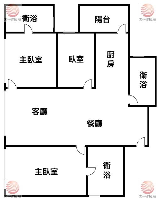五股買房賣屋全新富總雙主臥三房車,新北市五股區新城一路