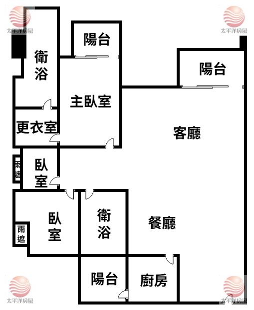 五股買房賣屋全坤無限棟距美景3房車,新北市五股區芳洲一路
