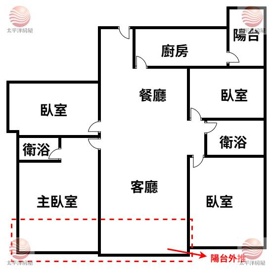 泰山買房賣屋次頂樓學區金典四房車,新北市泰山區明志路二段