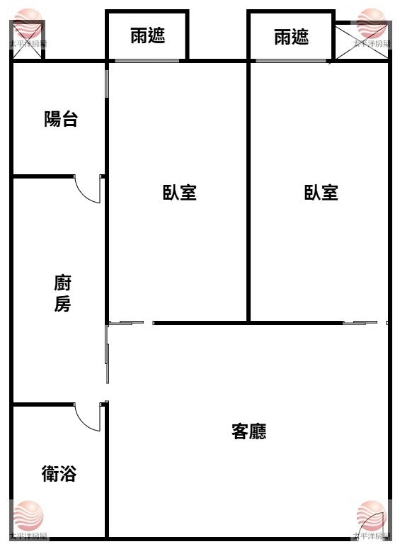五股買房賣屋伯爵小資兩房平車,新北市五股區芳洲七路