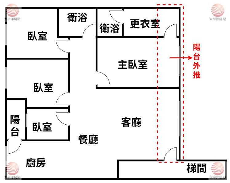 泰山買房賣屋15%低公設稀有電梯大四房,新北市泰山區泰林路二段