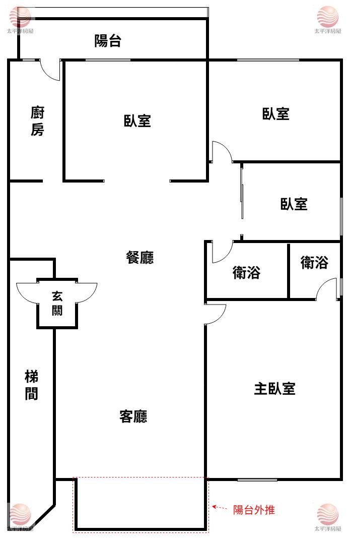 五股買房賣屋低公設景觀四房車,新北市五股區凌雲路一段
