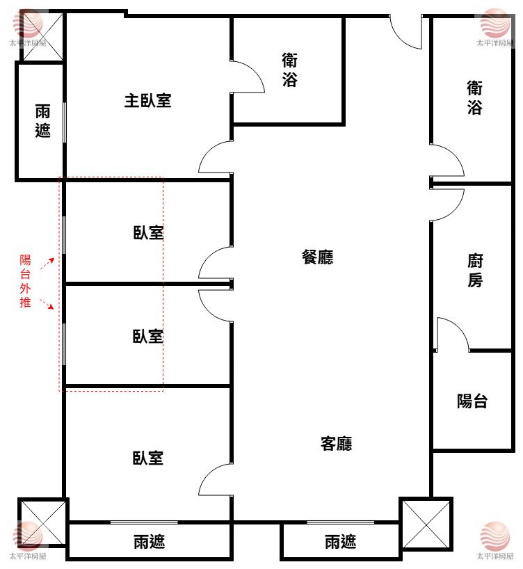 五股買房賣屋重劃區中心邊間四房車,新北市五股區芳洲八路