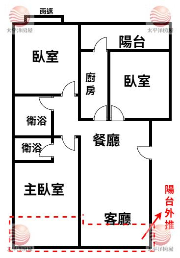 泰山買房賣屋可可亞明亮三房車,新北市泰山區文程路