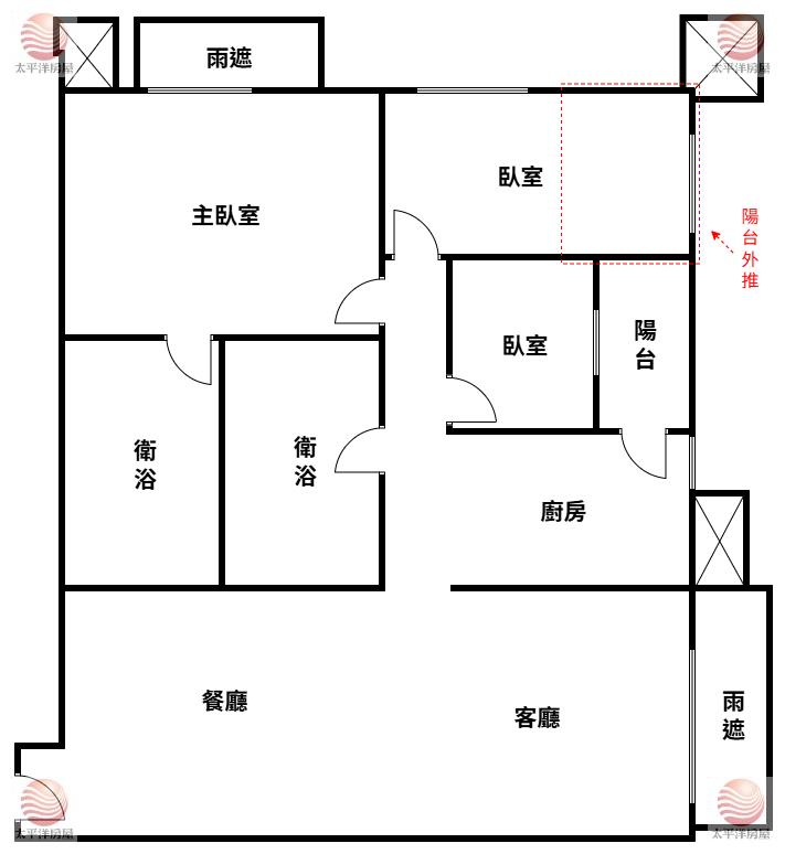 五股買房賣屋世界高樓邊間三房車,新北市五股區新城三路