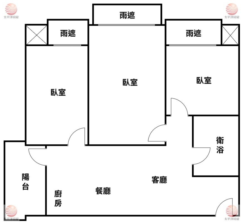 五股買房賣屋微美嵐邊間採光3房,新北市五股區御史路