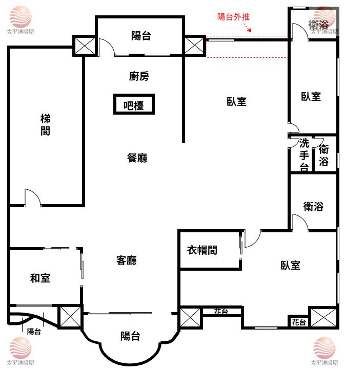 宮廷邊間低公設大戶雙車位,新北市五股區成泰路一段