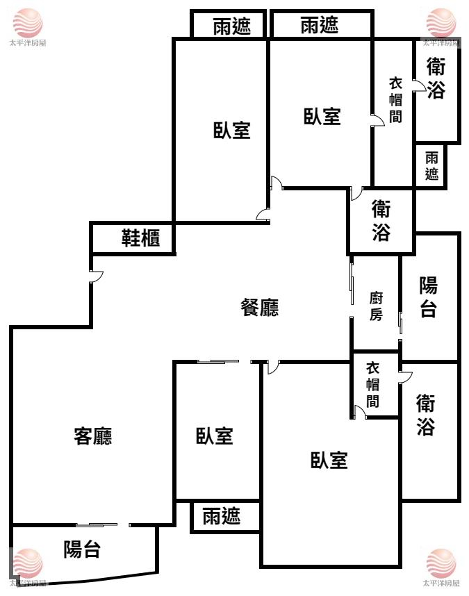 天青大戶明亮美景雙主臥雙車位,新北市泰山區信華一街