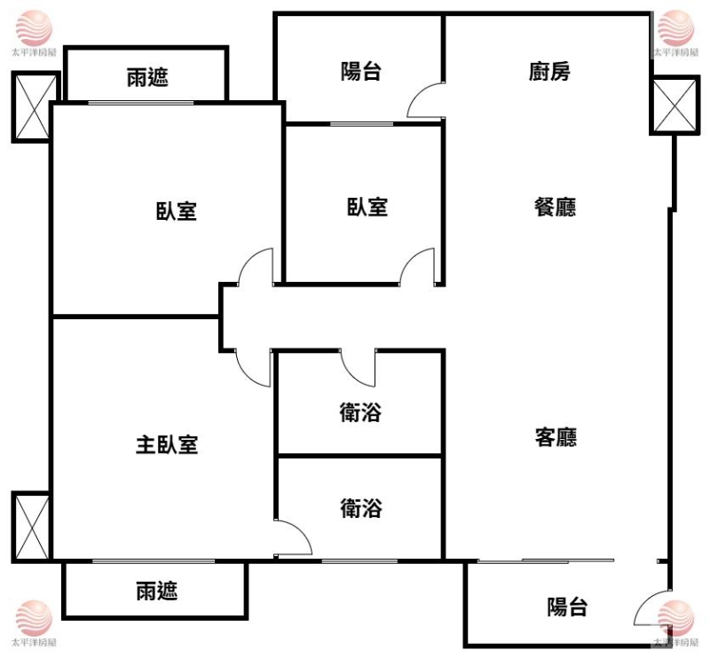 五股買房賣屋樂活邊間三房車,新北市五股區御史路