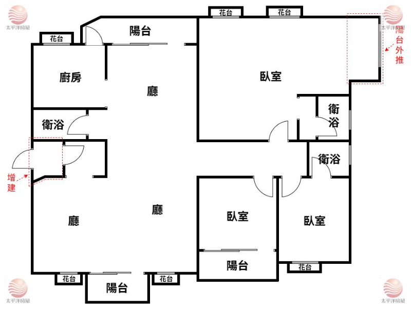 五股買房賣屋低公設雙主臥可塑5房車,新北市五股區水碓路
