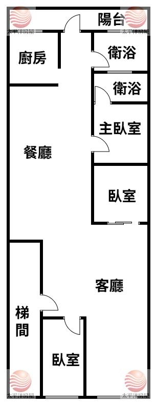 泰山買房賣屋天然瓦斯成家首選大三房,新北市泰山區明志路二段