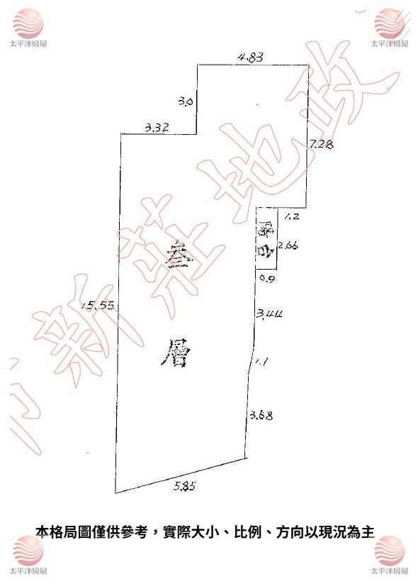 泰山買房賣屋免整理邊間公寓3樓,新北市泰山區明志路三段