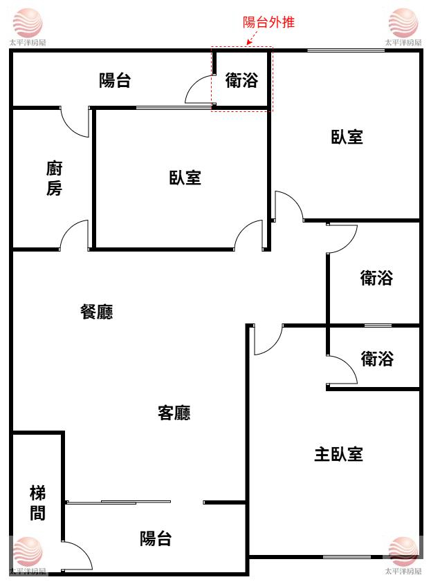 五股買房賣屋溫馨方正三房二樓美寓,新北市五股區成泰路三段